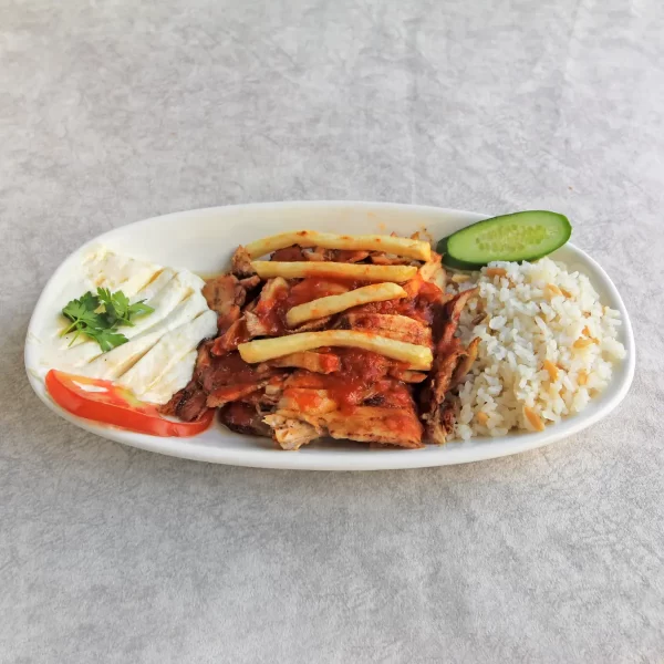 İskender (Tavuk Dönerden)